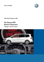 VW - SSP 493 The Sharan 2011 Electrics 